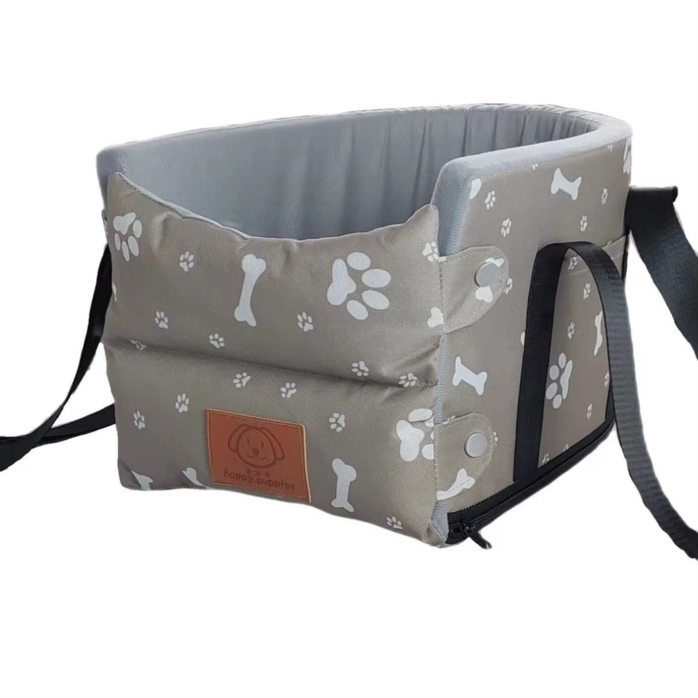 Portable Dog Car Seat Bed and Carrier for Small Dogs and Cats - Safe Travel Bag Accessories